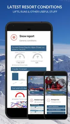 Les Gets Snow Report, Weather, android App screenshot 17